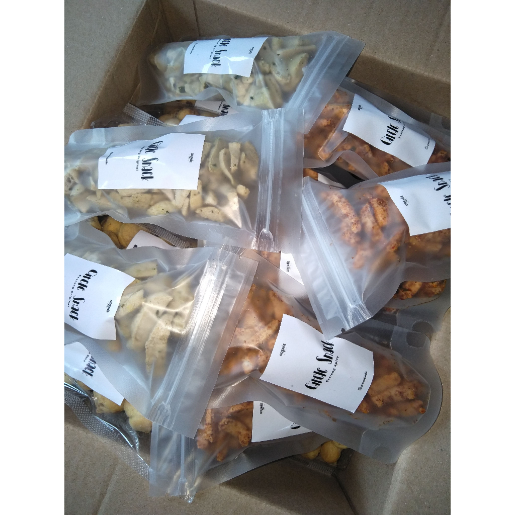 

SERBA 10RB - Aneka Camilan Pedas Premium - Basreng (Stick/Coin) - Sebring (Mawar/Rafael/Bawang) - Makaroni Bantet - Keripik (Kaca/Tempe) - Usus Ayam Kulit Ayam