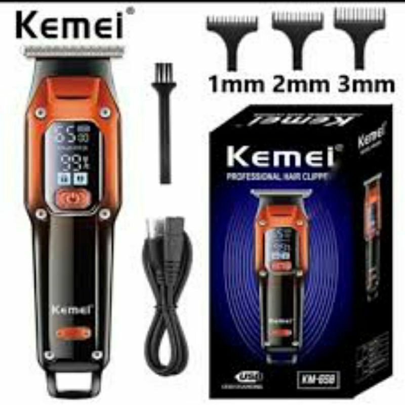 Alat Cukur Rambut KM 658 kemei hair trimmer cukur kumis jenggot KM-658 KM-658