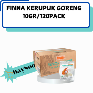 

FINNA KERUPUK GORENG UDANG (10GR X 120PCS)