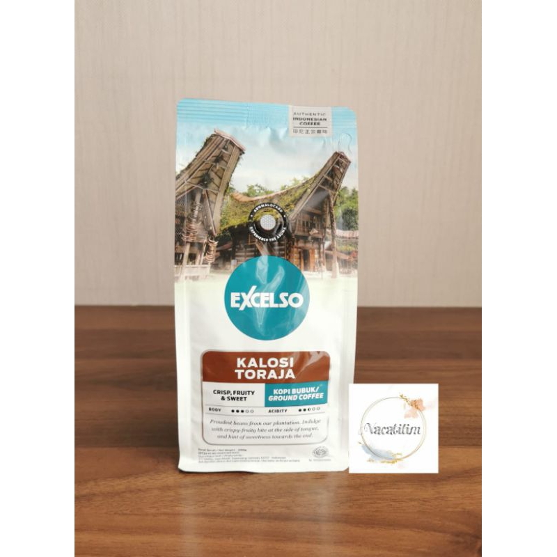 

Kopi Excelso Kalosi Toraja 200gr