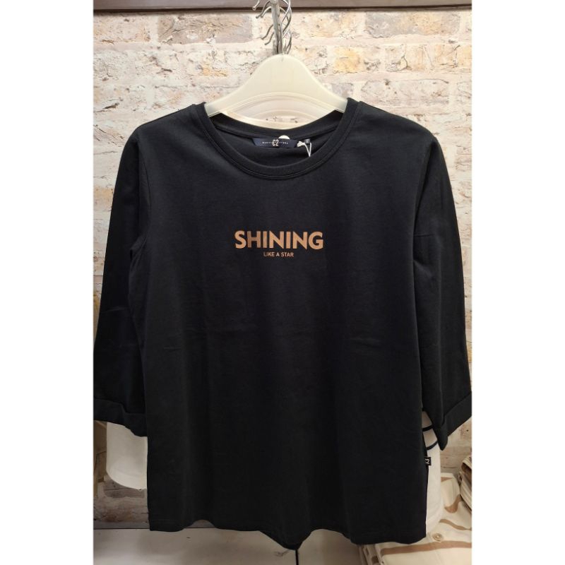 Kaos C2 Outfitters Kaos Lengan 3/4 Wanita Original