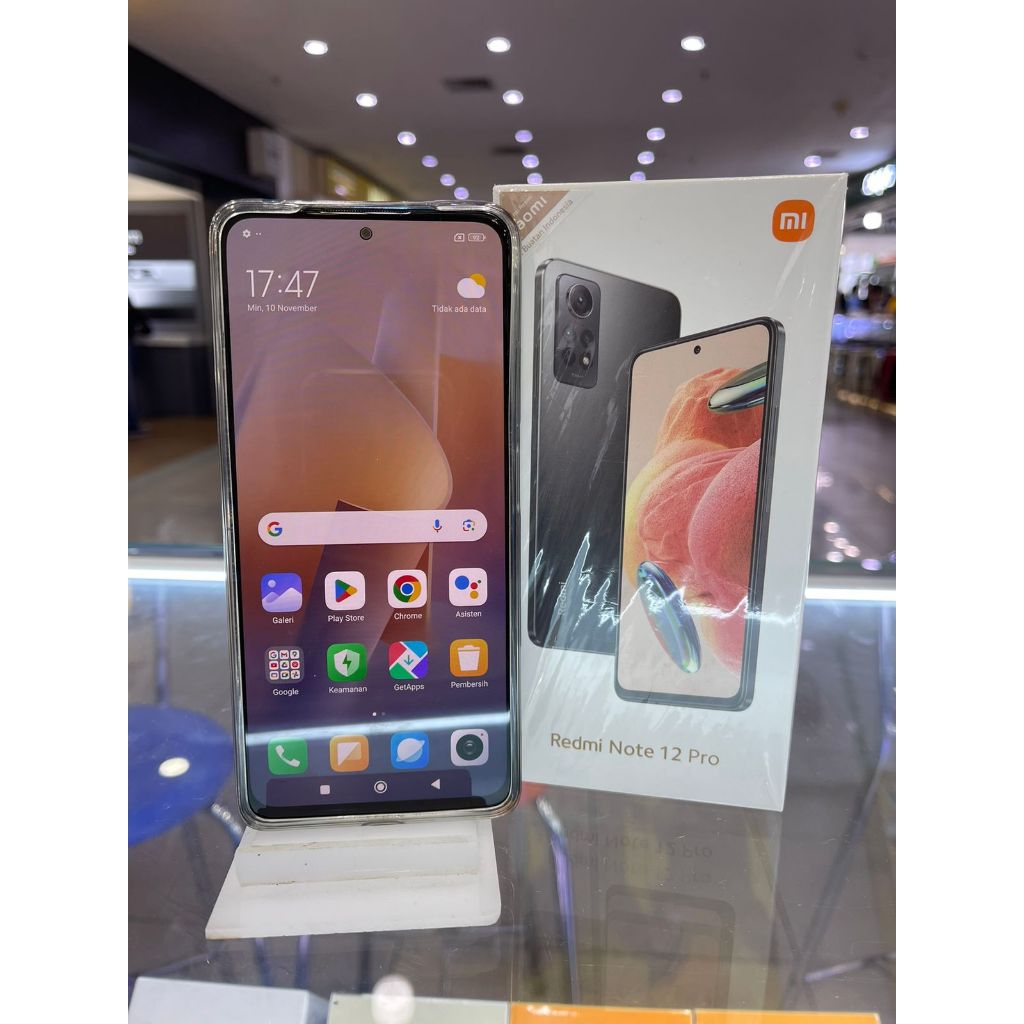 XIAOMI REDMI NOTE 12 PRO 4G 8/256GB SECOND SEKEN BEKAS RAM 8 INTERNAL 256