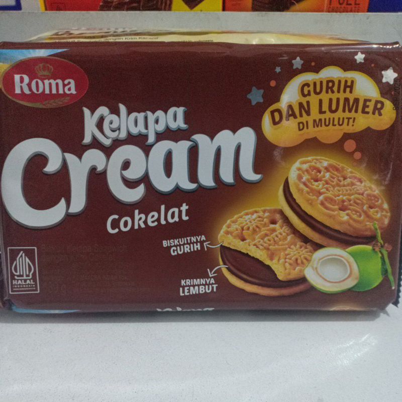 

Roma Kelapa Cream Coklat 189gr