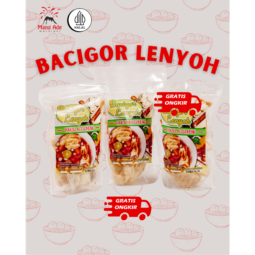 

BACIGOR LENYOH / Batagor Aci Goreng