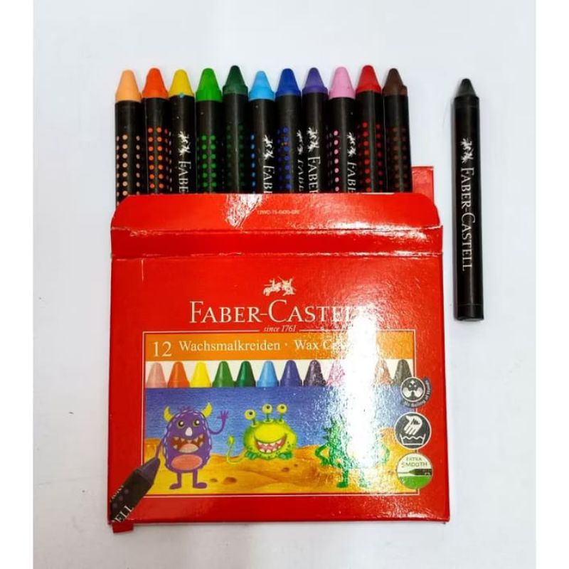 

crayon faber castell isi 12 warna