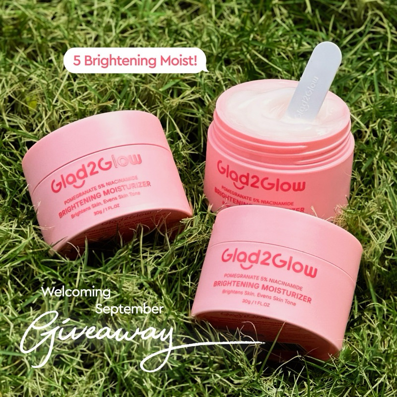 GLAD2GLOW MOISTURIZER BRIGHTENING PINK