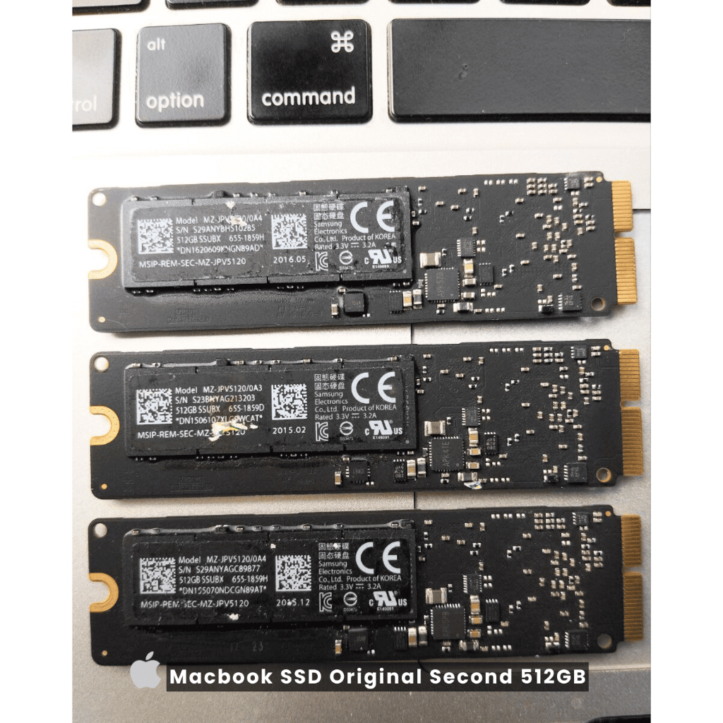 SSD 512GB Macbook Pro Air iMac Mini Original Second Apple