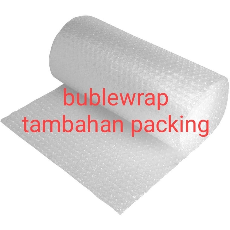 

bublewrap tambahan packing biar aman