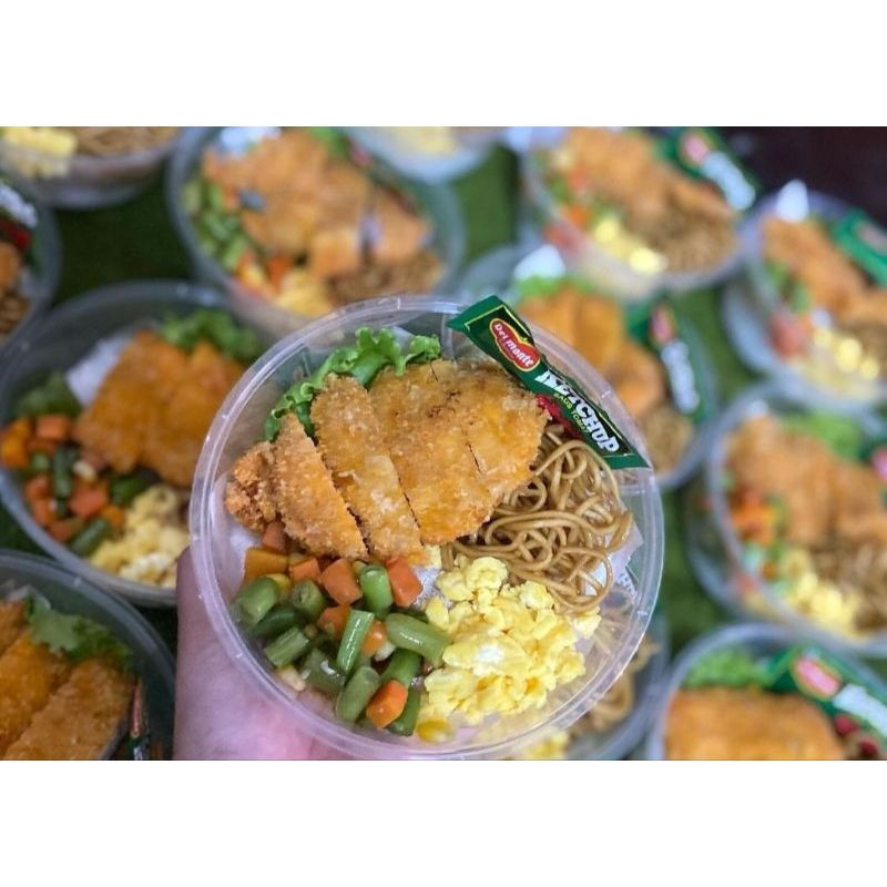 

Paket Nasi Ricebowl Ayam Katsu+Mix Vegetable