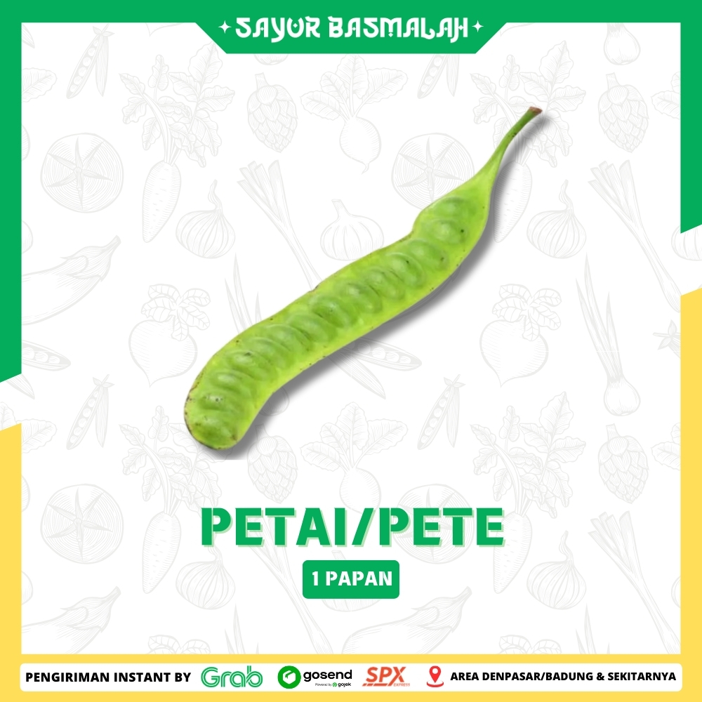 

Peta / Petai Per 1 Papan - Sayur Basmalah
