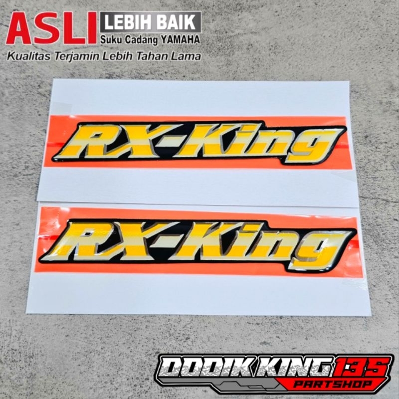 EMBLEM TANGKI TENGKI RX KING 2002 ORIGINAL LOSTPACK