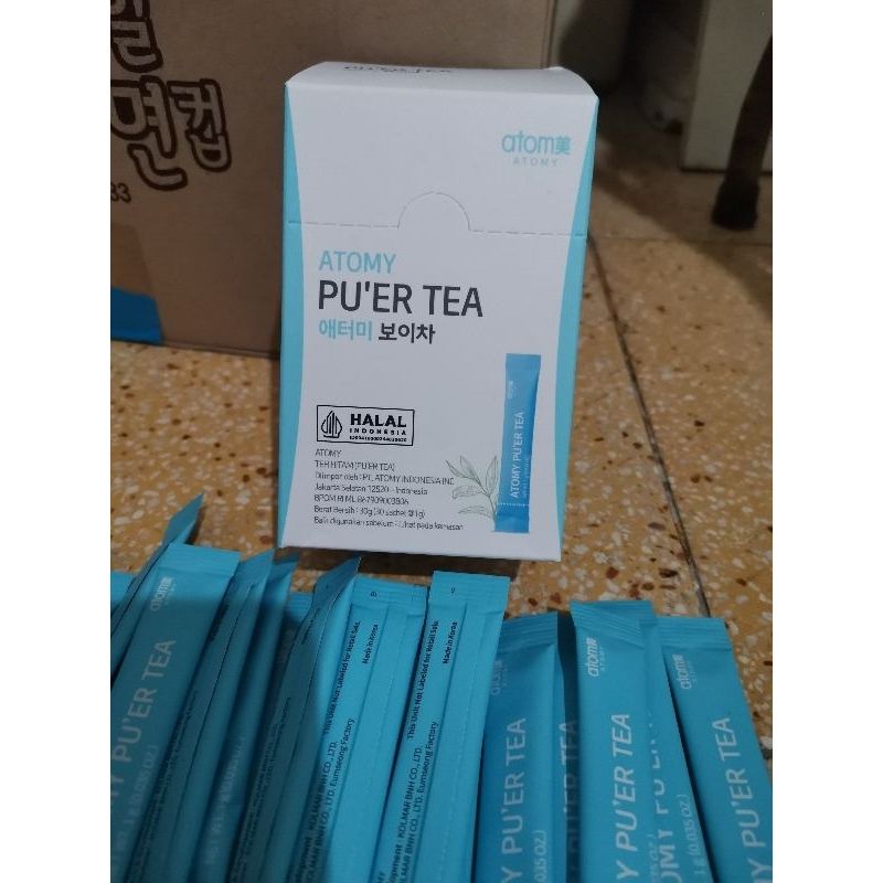 

Puer Tea At0my Korea (10 sachets)