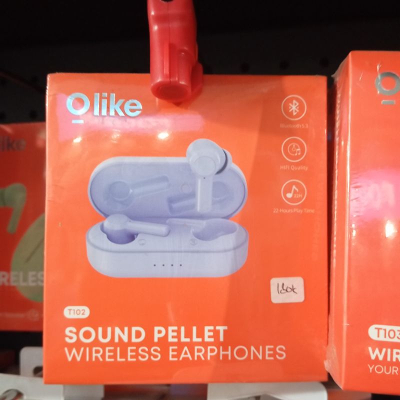 TWS OLIKE T102 SOUND PELLET WIRELESS EARPHONES