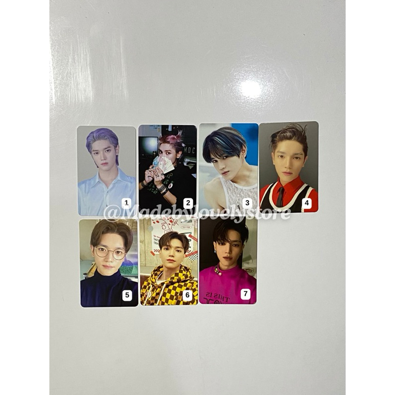 PHOTOCARD OFFICIAL TAEYONG NCT