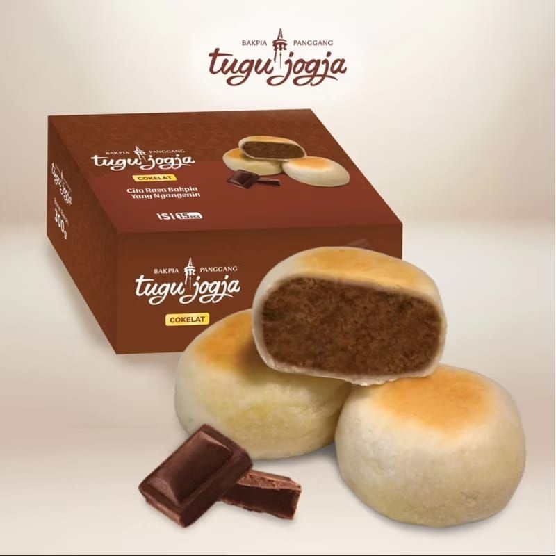 

Bakpia Tugu Jogja Kering varian coklat