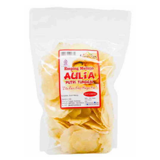 

Emping Melinjo Lampung Aulia Putri Tunggal 250 Gram