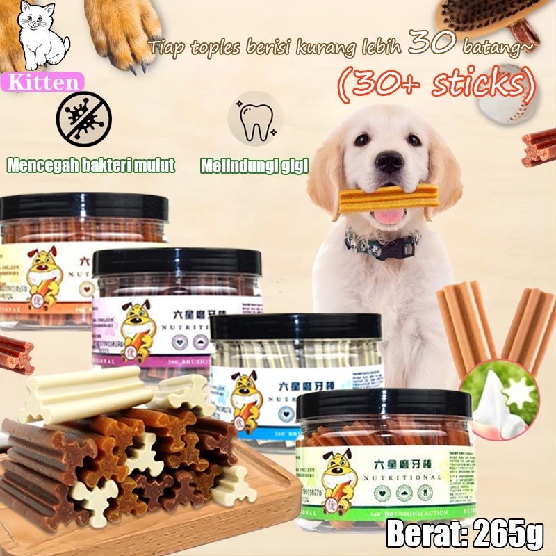 Snack Anjing Dentalight Dental Stix 265Gram (30+ sticks) Dog Treats Snack Anjing Pembersih Gigi Anji