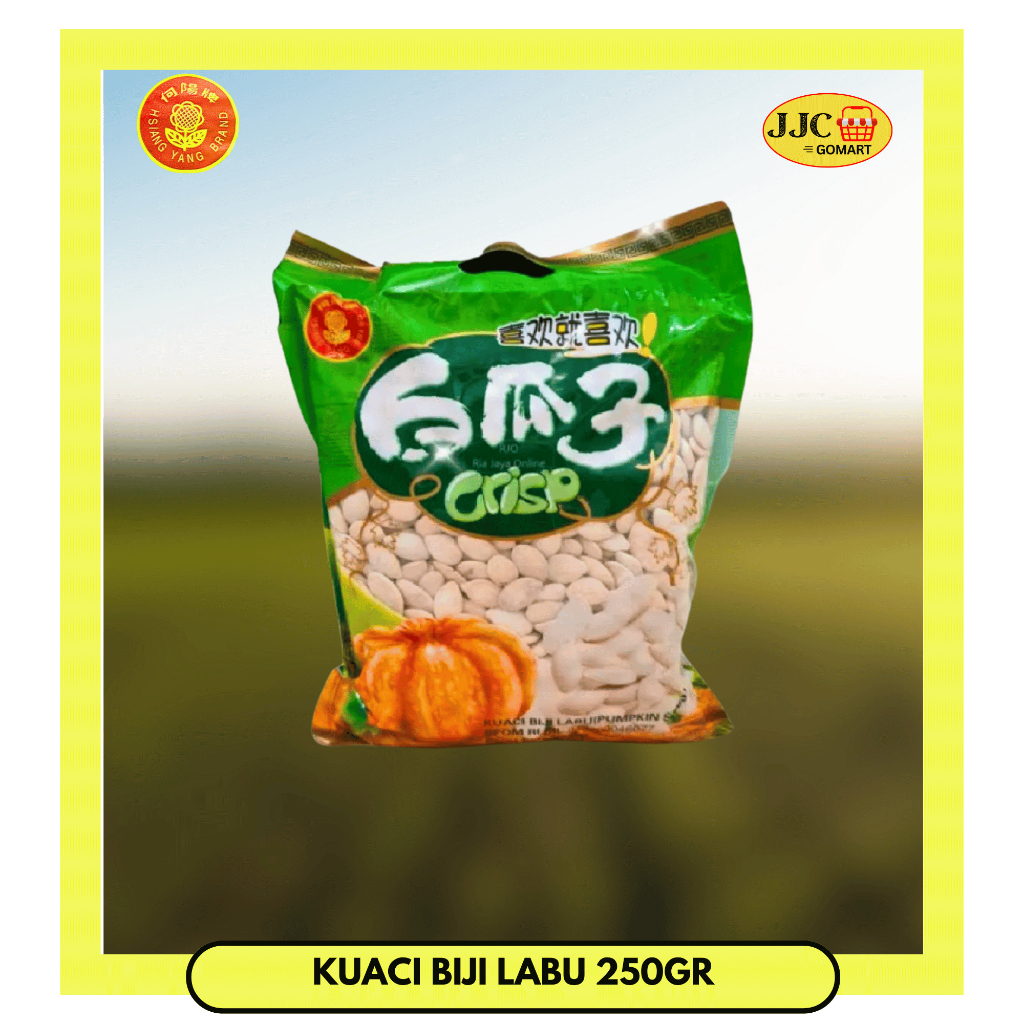 Hsiang Yang Brand Kuaci Labu 250gr | Kuaci Biji Labu | Kuaci Asin