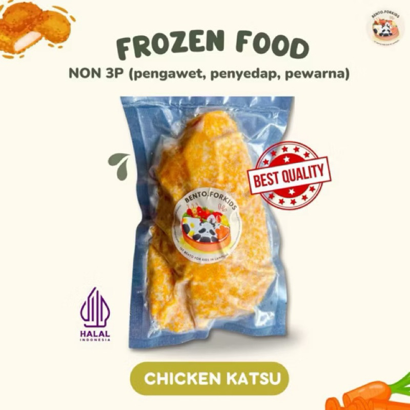 

Chickeen Katsu Homemade NON 3P (Pengawet, Penyedap, Pewarna)