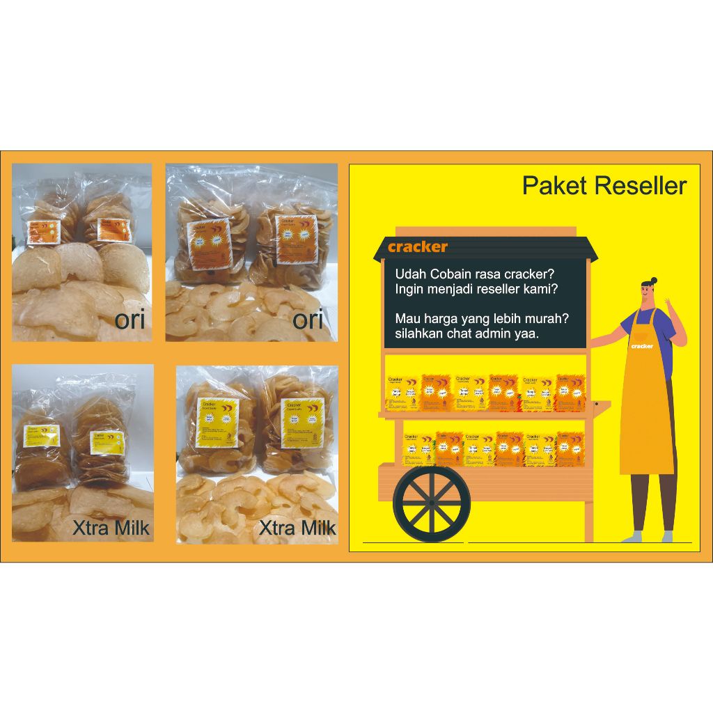 

Paket Cracker Reseller Isi 12