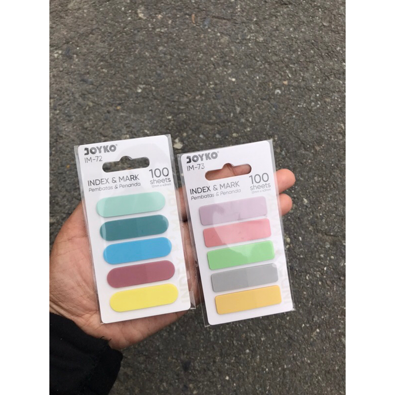 

Sticky notes pastel penanda buku joyko
