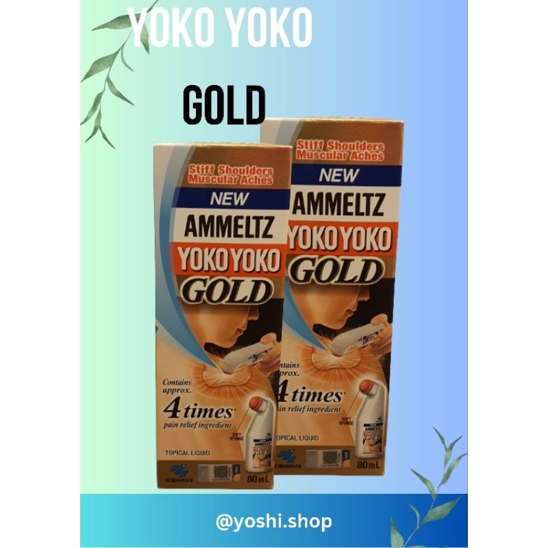 Ammeltz YokoYoko Gold malaysia, ukuran 80 ml