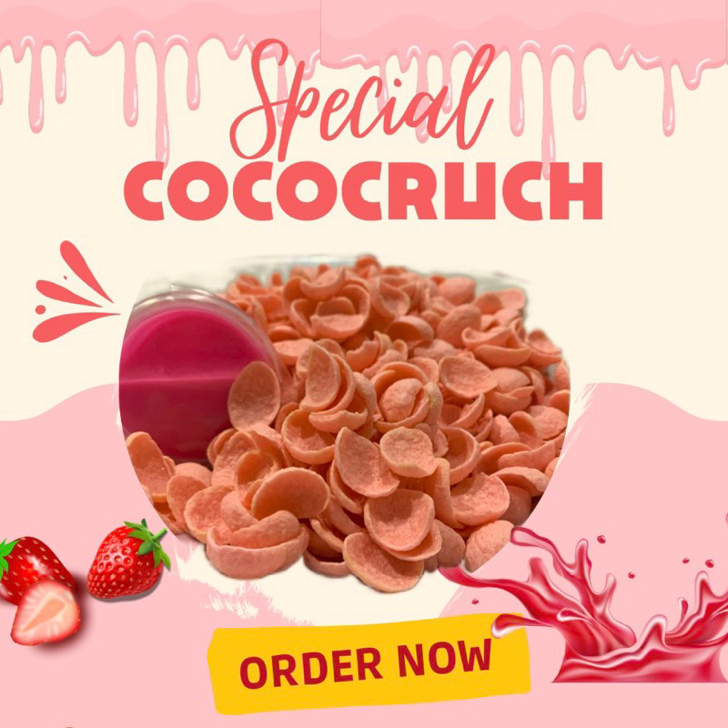 

Coco Crunch with Strawberry Chocolate 130gr