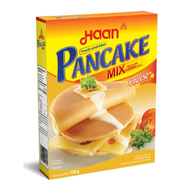 

Haan Pancake Mix Tepung Kue Keju 150 g