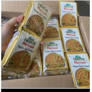 

BUMBU MARINASI REMPAH" 1RENTENG ISI 12 SACHET