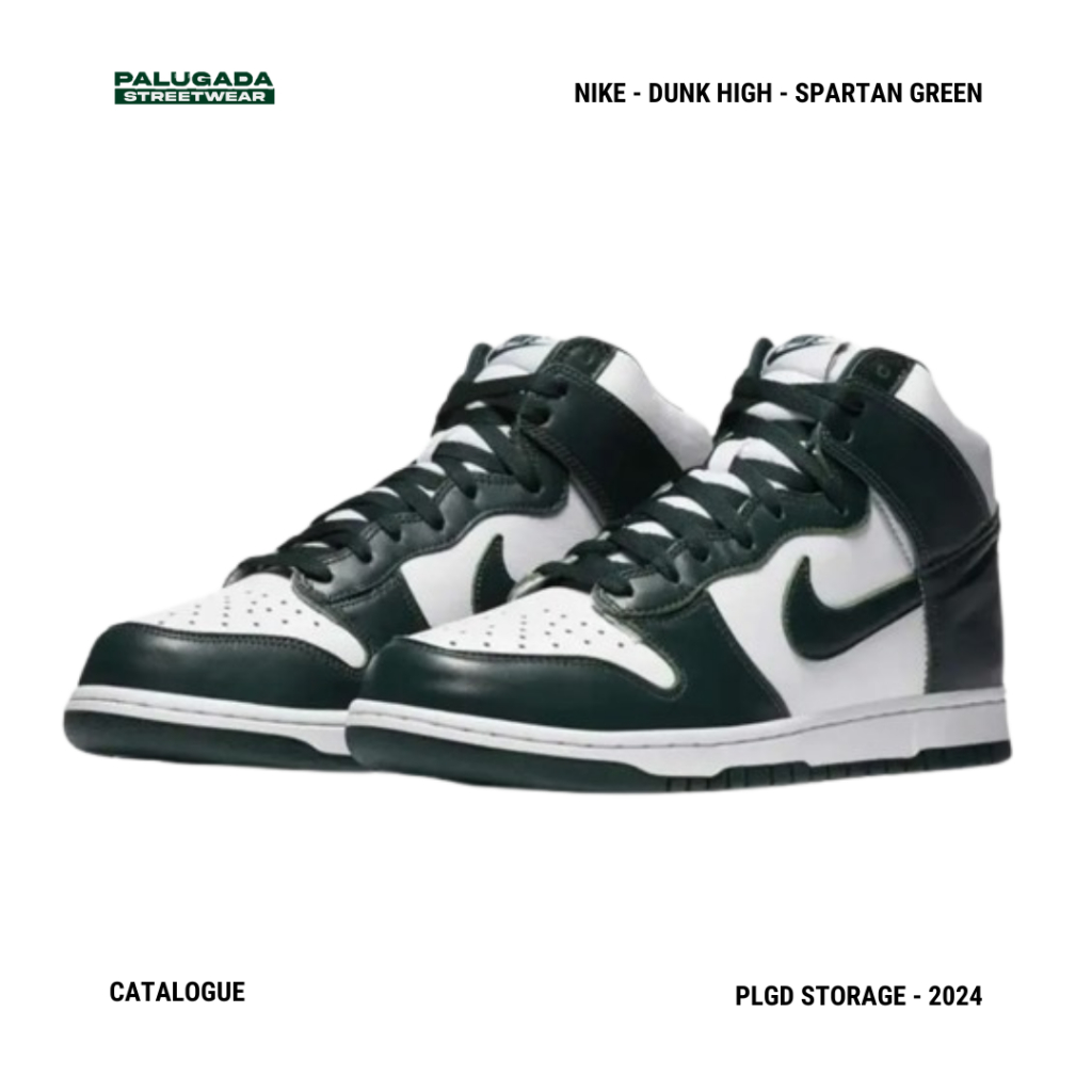Last Season Sale Nike Dunk High Spartan Green