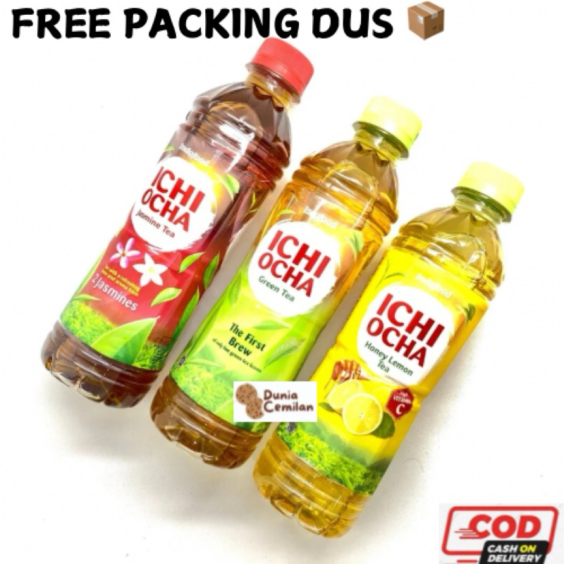 

[TERMURAH!] Ichi Ocha 350ml SATUAN - Teh Hiijau Indofood Enak Praktis