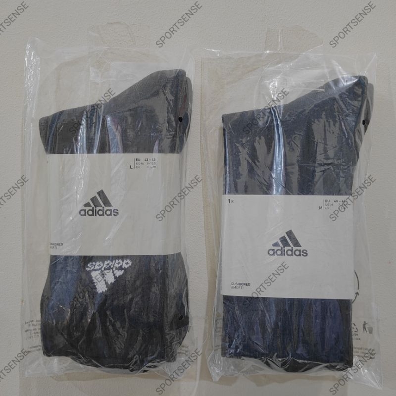 Kaos Kaki Badminton Bulutangkis Olahraga Running Futsal Adidas Quater Socks Original