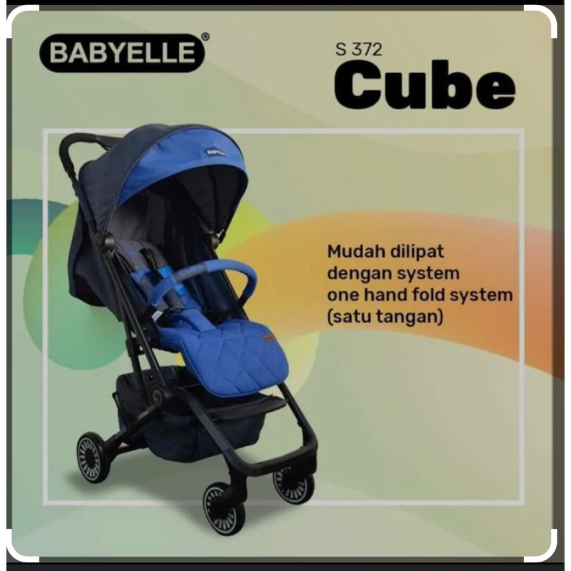 Preloved stroller babyelle Cube S372 (Bisa Nego)