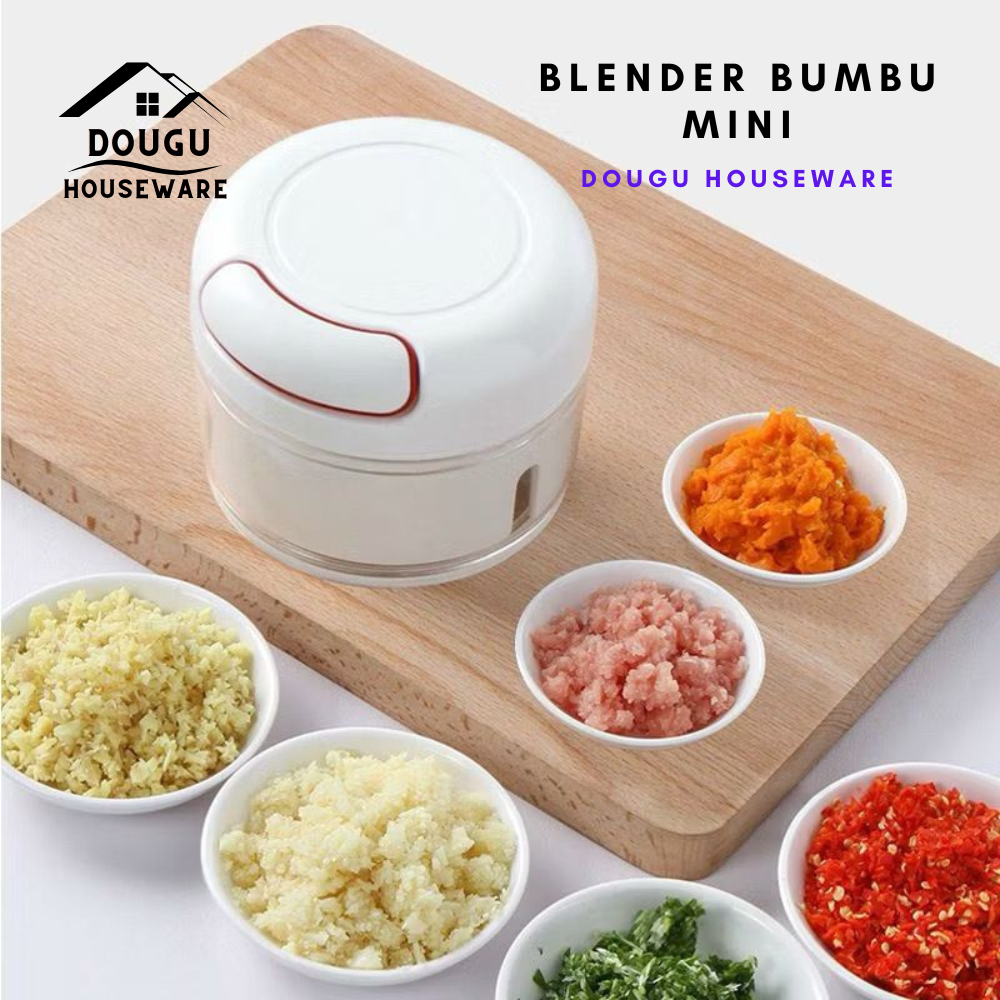 BLENDER BUMBU MINI TARIK MANUAL | CHOPER MINI VIRAL UNTUK BAWANG SAYUR BUMBU DAGING MR DIY TANPA LIS