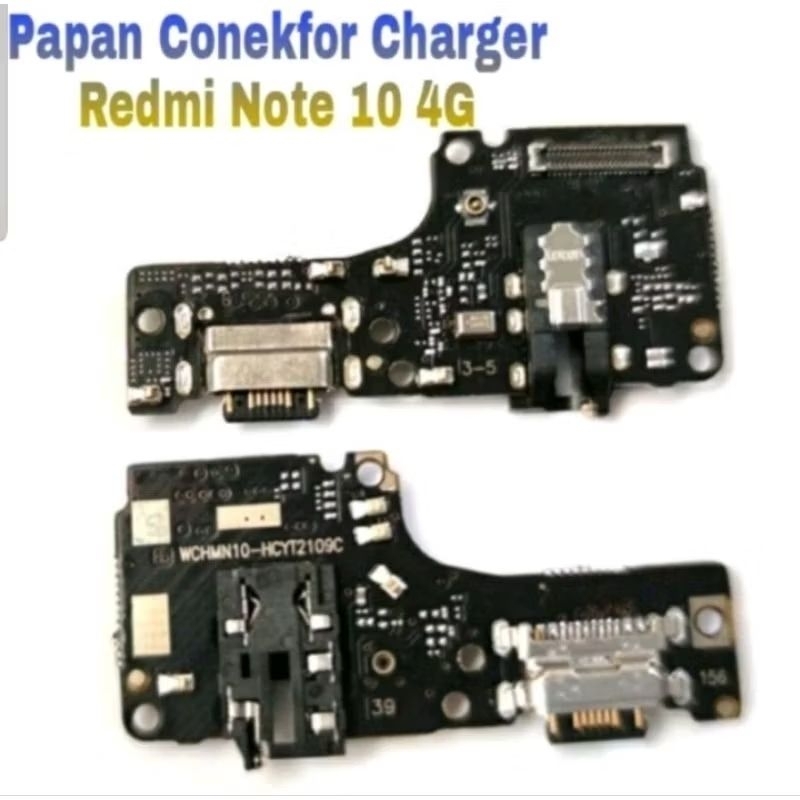BOARDCAS PAPAN CAS KONEKTOR CAS REDMI NOTE 10 4G/NOTE 10S +IC