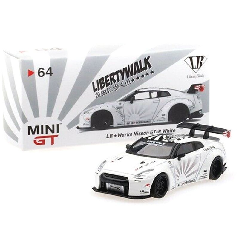 Minigt 1/64 diecast Liberty Walk Nissan GTR R35