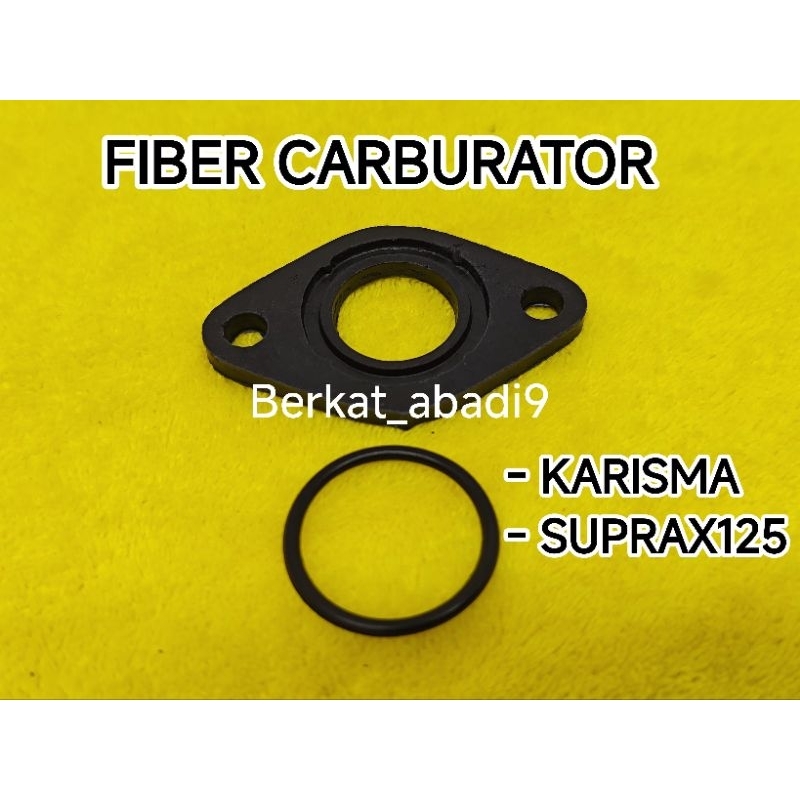 Fiber ebonit bonit carburator karburator karbu Karisma / supra x 125 / supra fit new
