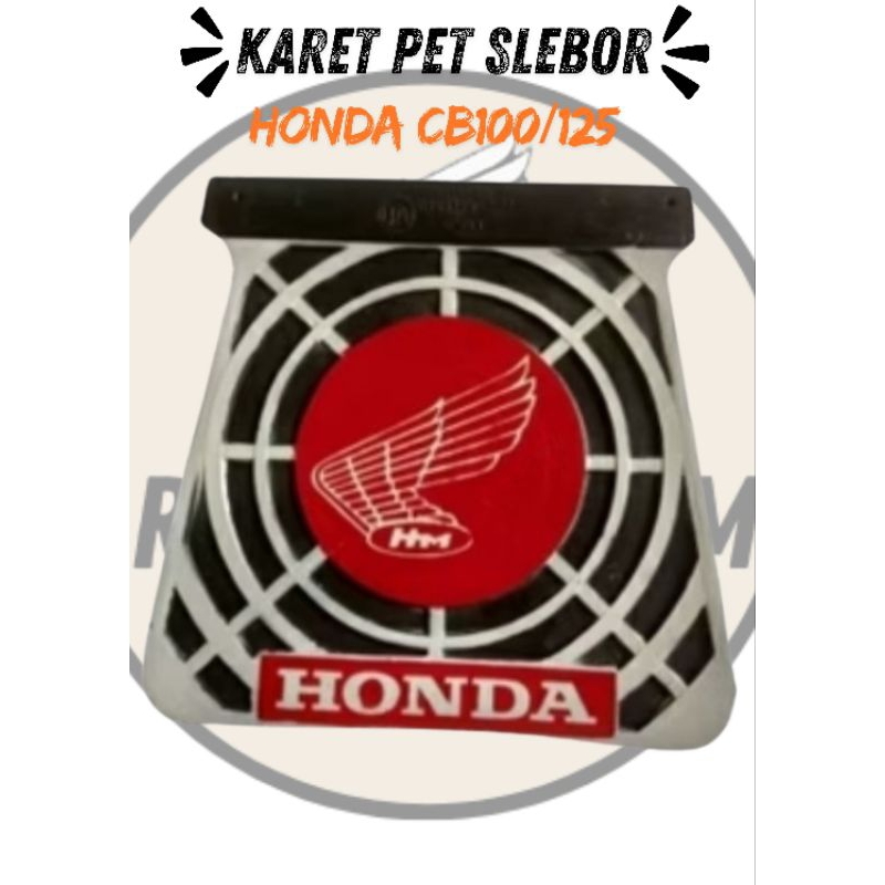 kepet belakang/karet slebor belakang classic gl100cb100cb125
