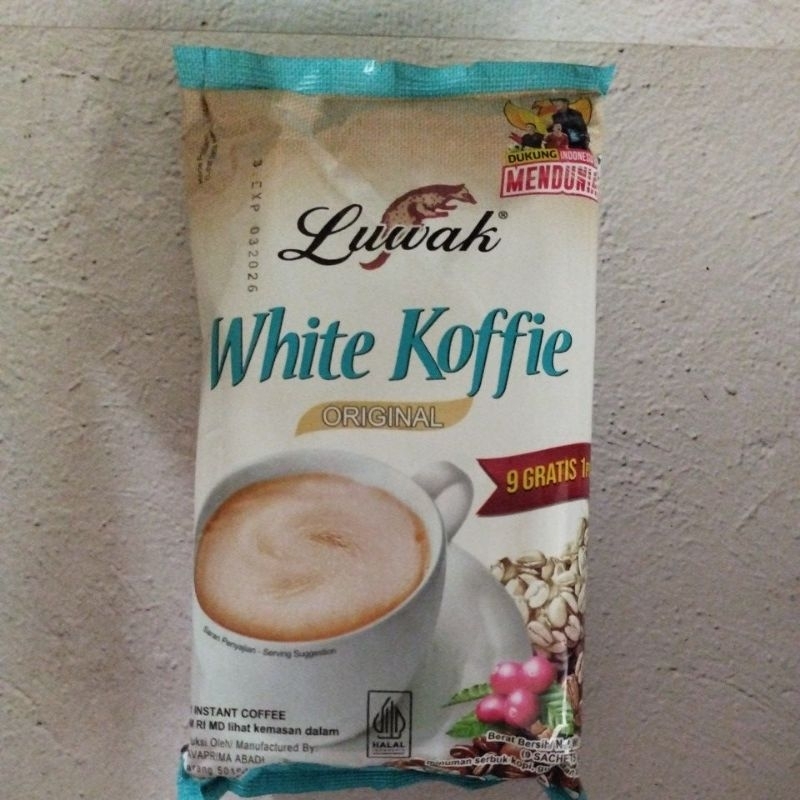 

white koffie luwak original