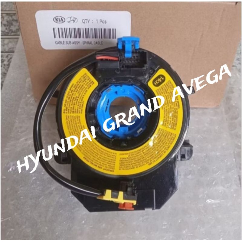 Kabel Spiral Klakson Hyundai Grand Avega Fleksibel Stir Airbag Hyundai Grand Avega Clockspring