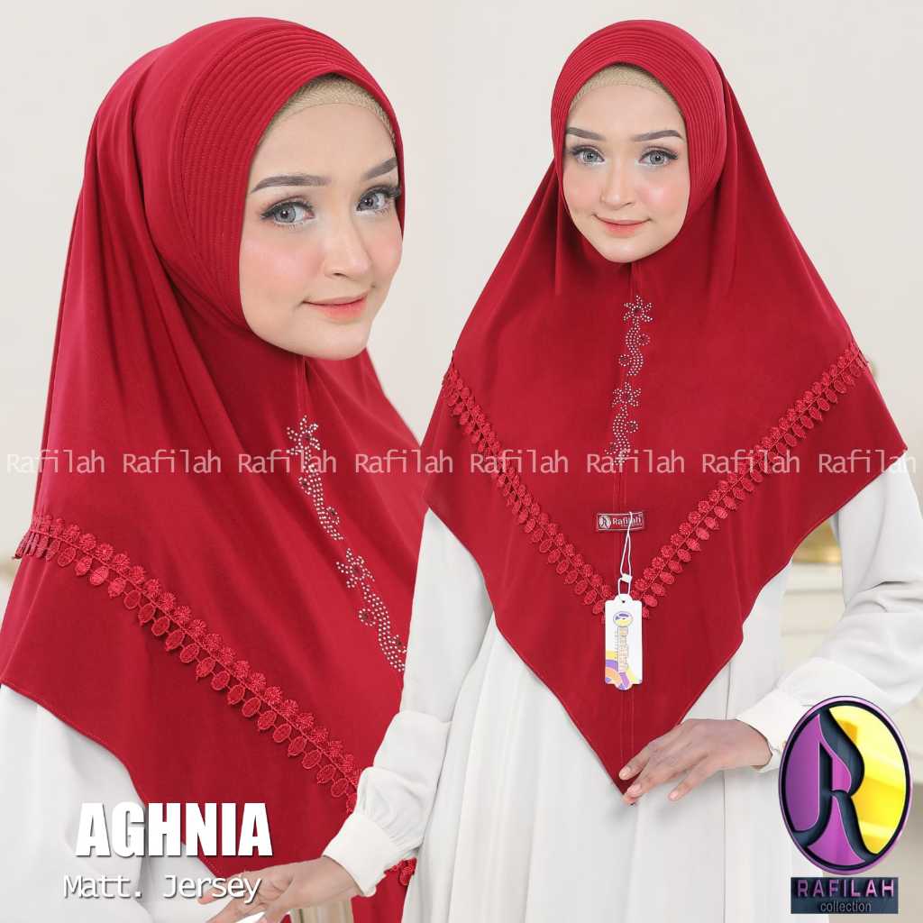 Hijab instan Aghnia original Rafillah