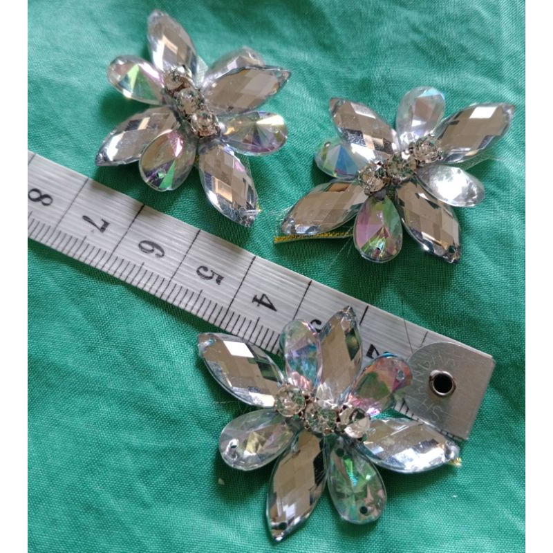 1 pics mute kaca rangkai 4cm