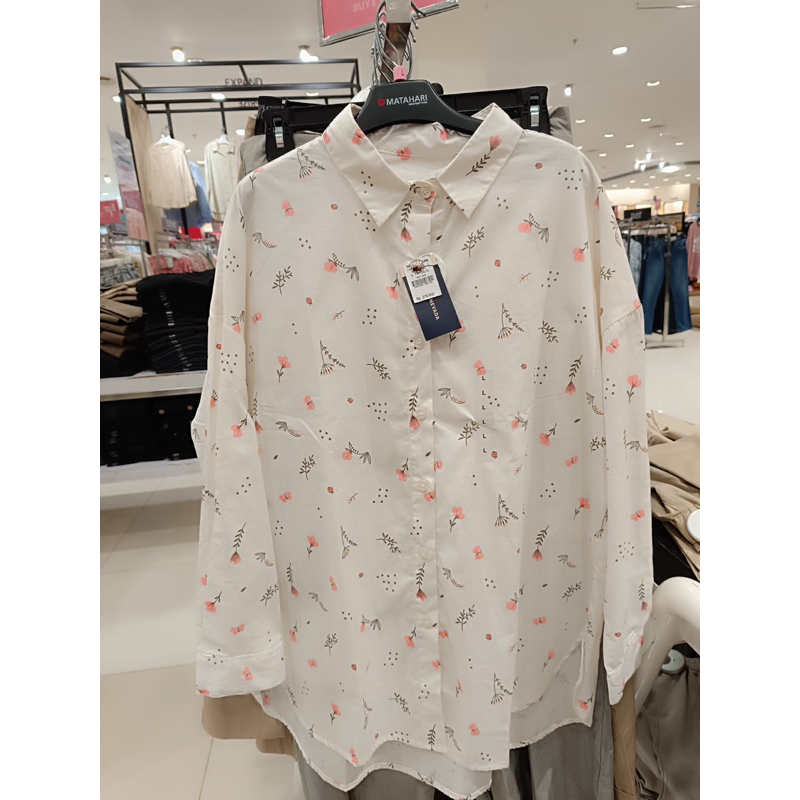 Kemeja nevada wanita ori s-xl