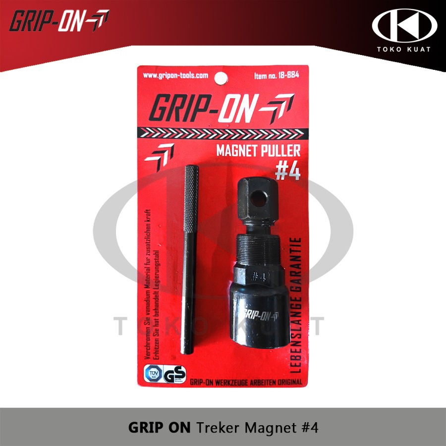 GRIP ON Magnet Puller #4 / Treker Magnet #4 untuk Honda supra, grand, tiger, Yamaha RX King, Suzuki 