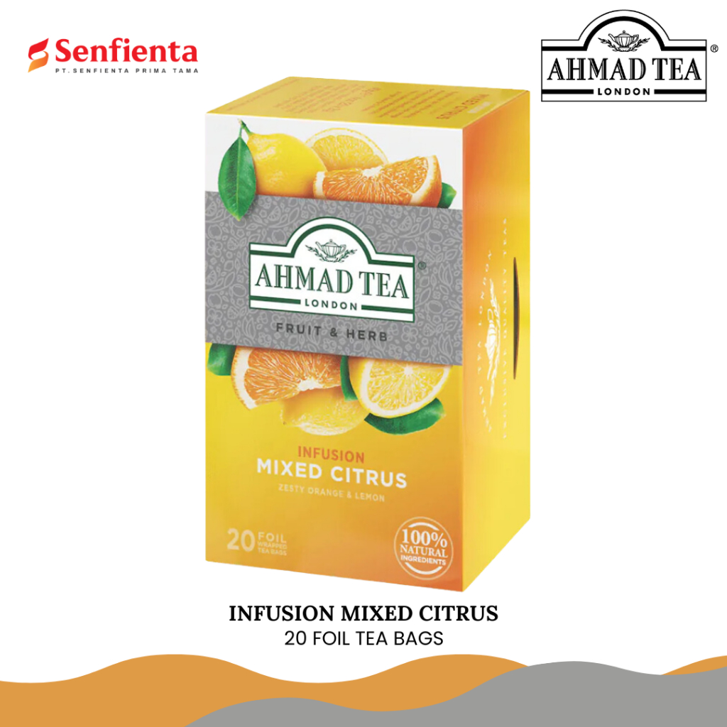 

Ahmad Tea Mixed Citrus Infusion 20's - 40 gr