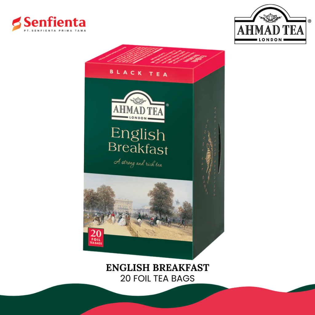 

Ahmad Tea English Breakfast Black Tea 20's - 40 gr