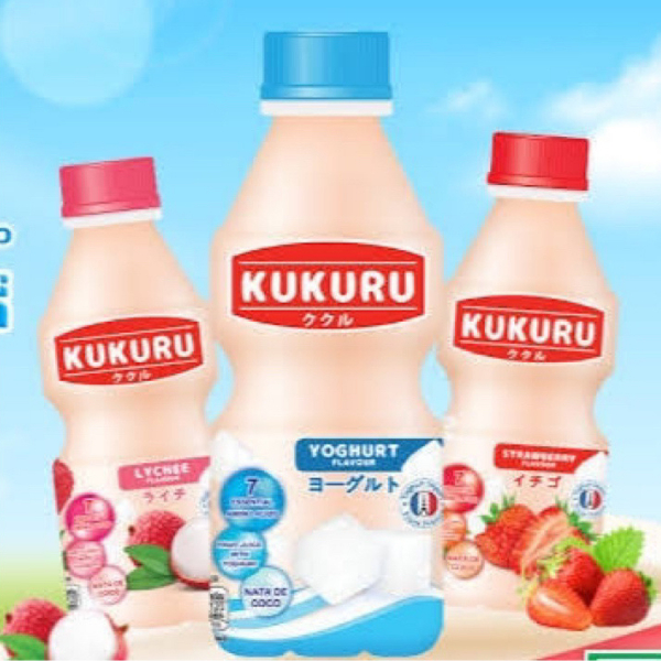 

Kukuru Yoghurt Drink With Natadecoco 250ml Minuman Yoghurt Perisa Buah Dengan Natadecoco 250ml