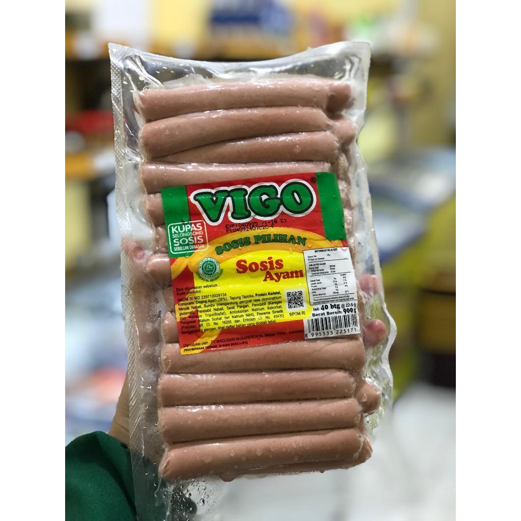 

Vigo Sosis Ayam 900Gr isi 40 Batang