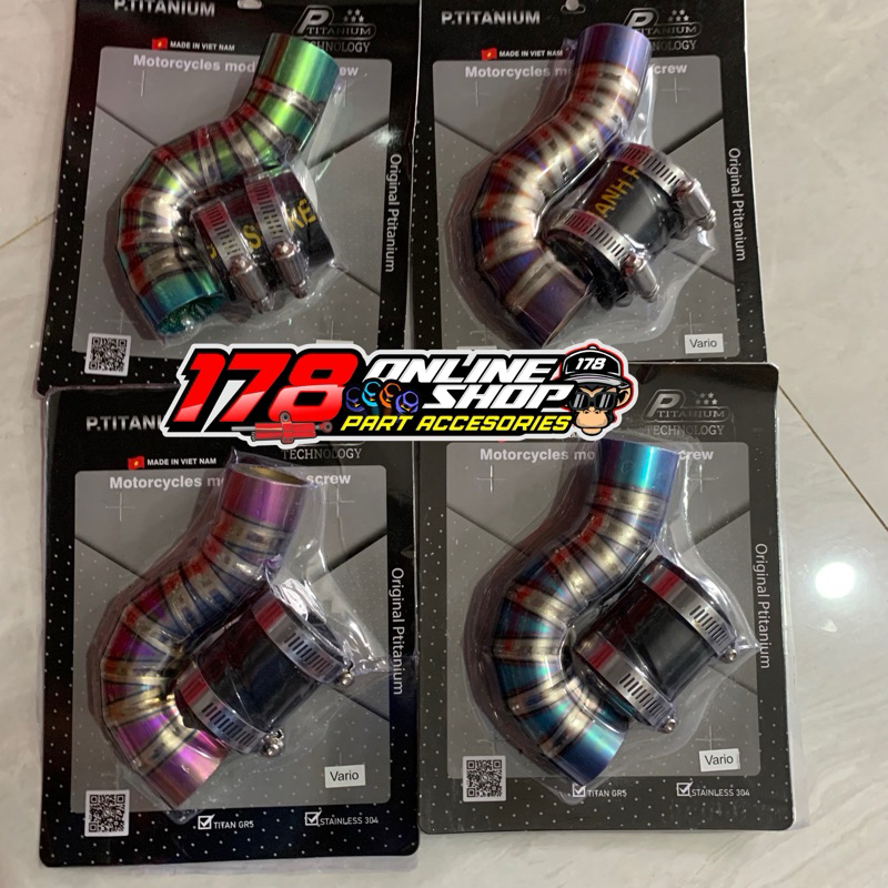 pipa air intake titanium vario 150