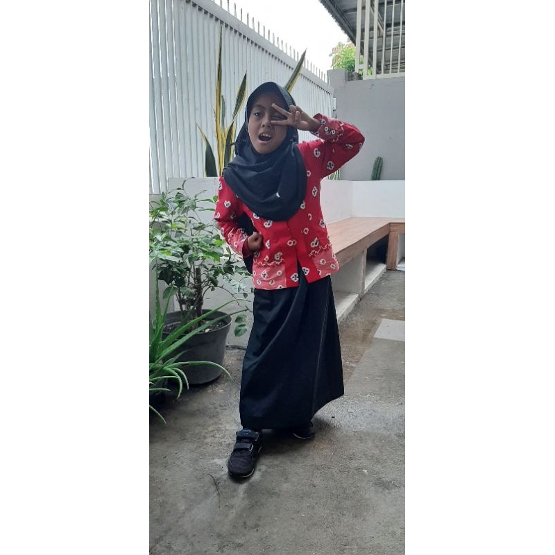 Kebaya Anak Kutubaru Kartini Jumputan